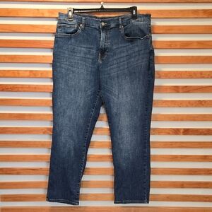 Lucky Brand Women’s Jeans Size 18/20 Blue Denim 10” Rise Straight Fit